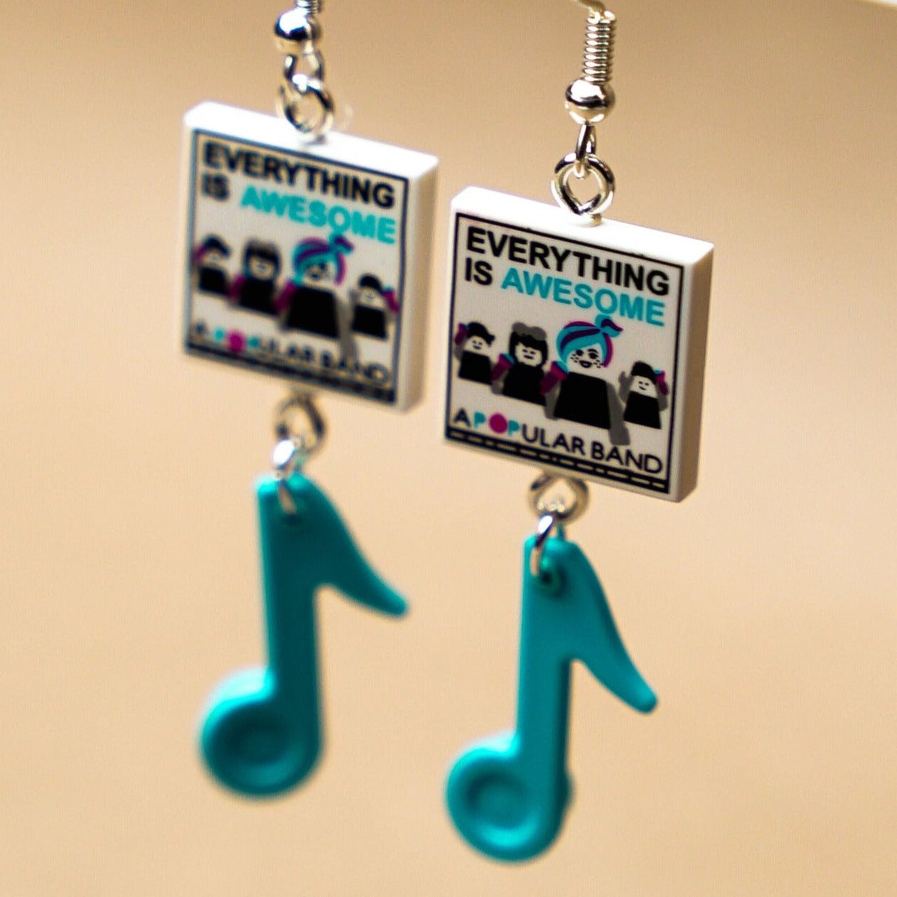 StudBee - LEGO® Awesome Song Music Earrings - StudBee